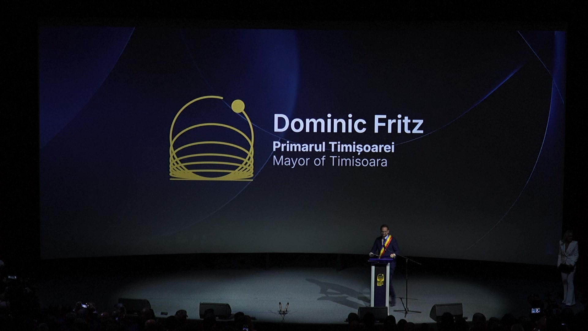 Official visit by Roberta METSOLA, EP President to Timisoara (Romania) - Ceremony of the Timișoara Award for European Values: opening remarks by Dominic FRITZ, mayor of Timisoara